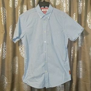 Slim cut button down shirt